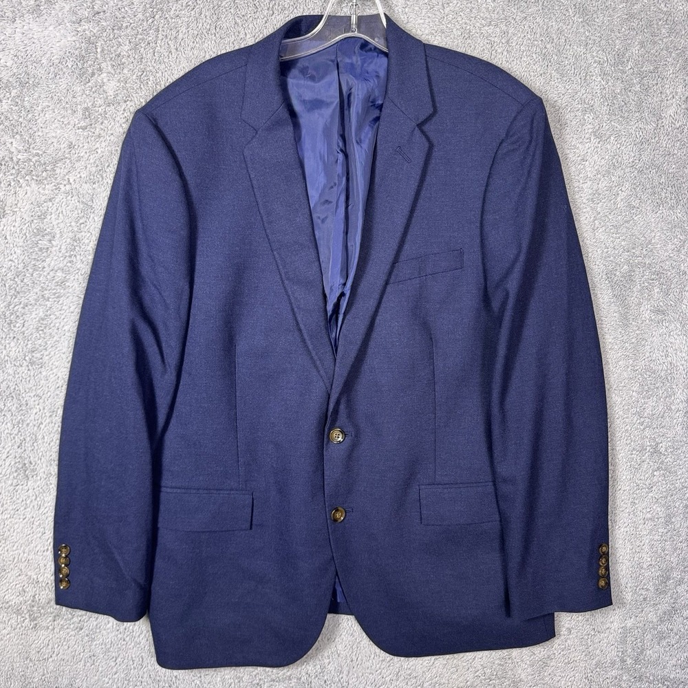 J Crew Thompson Flex Wool Blazer Mens 44R Suit Jacket Sport Coat 2 Button Preppy